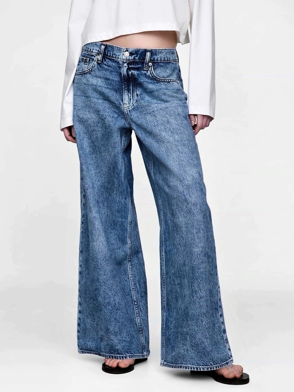 Gap Wide Leg Baggy Jeans